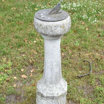 Outside: Sundial