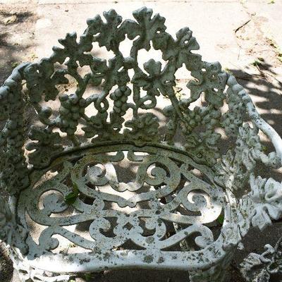 Outside: Vintage Wrought Iron Patio Set