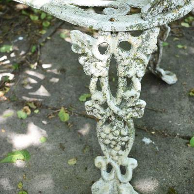Outside: Vintage Wrought Iron Patio Set