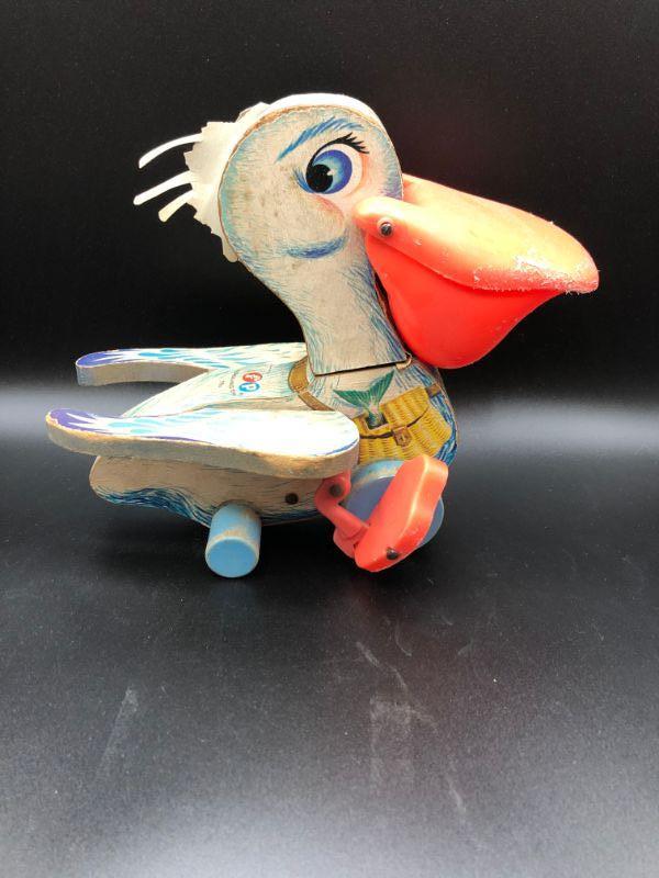 fisher price pelican pull toy