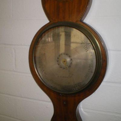 Antique Lione & Somalvico Wheel Barometer -London