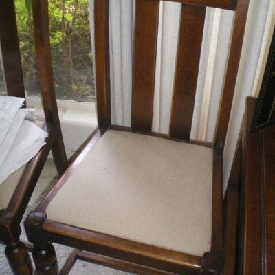 Four Vintage Arts & Crafts Chairs