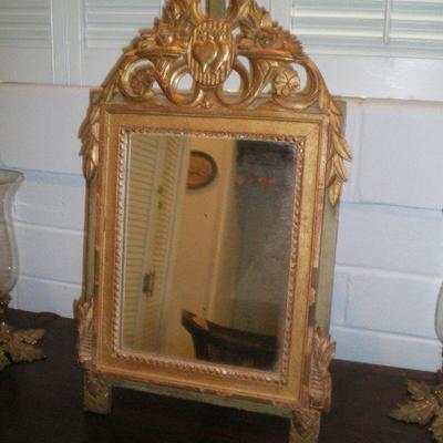 Vintage Gold Framed Mirror