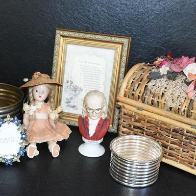 D Lot 244: Vintage Madame Alexander Doll and More