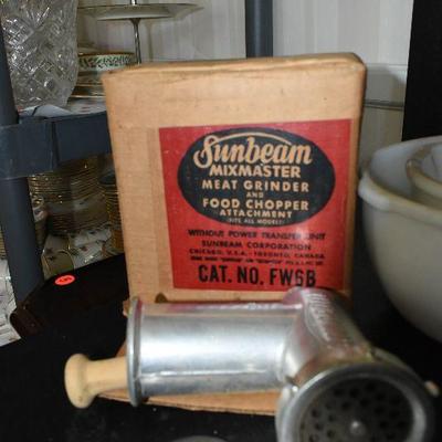 D Lot 244: Vintage Sunbeam Mixer