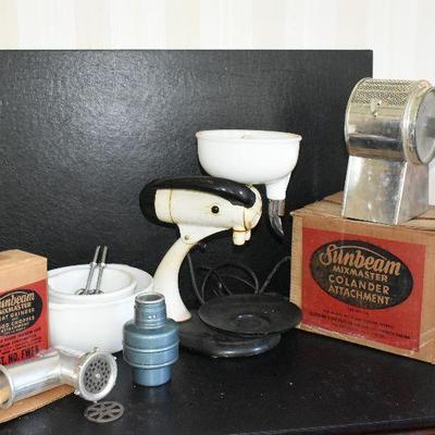 D Lot 244: Vintage Sunbeam Mixer