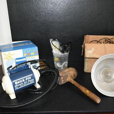 D Lot 247: Air Pump and More