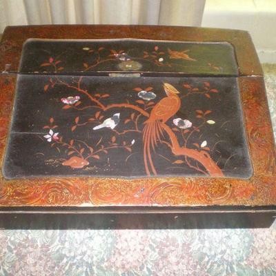 Vintage Asian Lap Desk