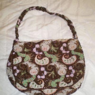 Vintage Beaded Bag / Purse