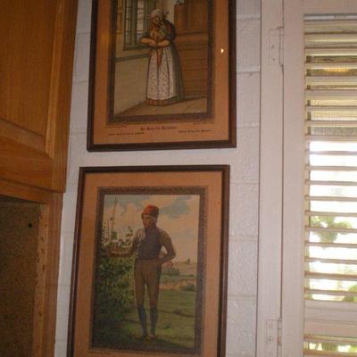 Pair Framed Prints