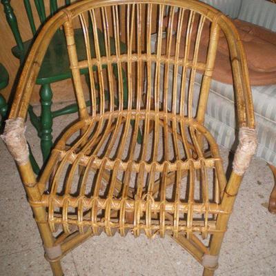 Vintage Rattan Chair 
