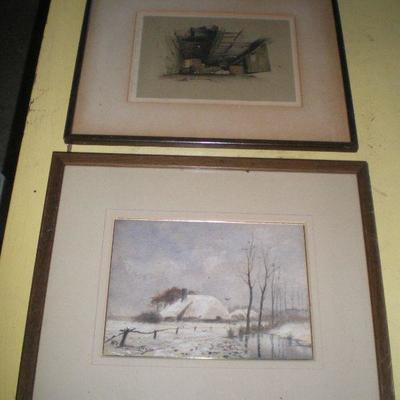 Pair of Framed Prints