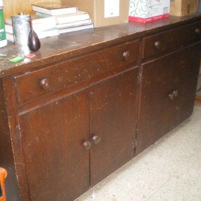 Vintage Wood Cabinet