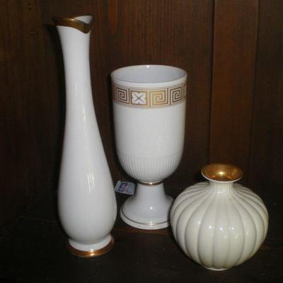 Lot of 3 Vases