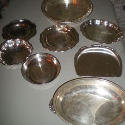 Lot Silver Plate