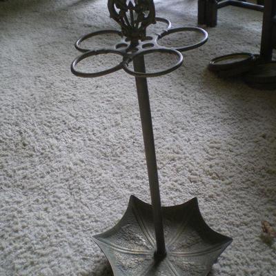 Vintage Brass Umbrella Stand