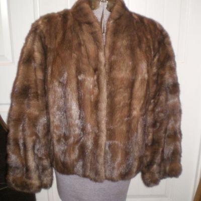 Beautiful Vintage Mink Jacket with Flared Sleeves