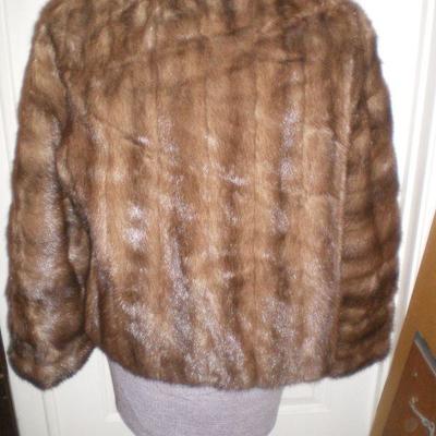Beautiful Vintage Mink Jacket with Flared Sleeves