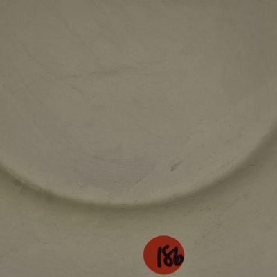P Lot 186: Set of Silver Pier 1 Charger Plates