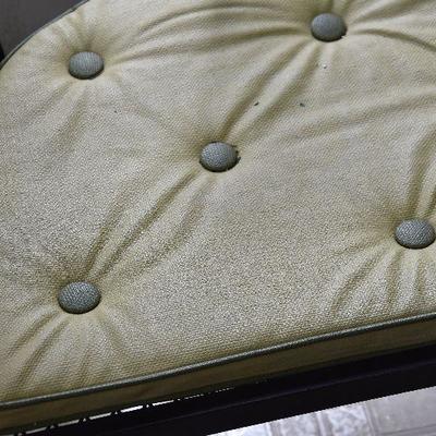 P Lot 193: Wrought Iron Garden Bench