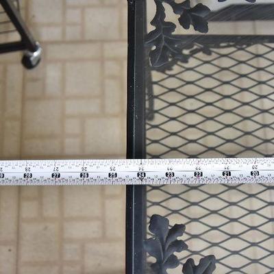 P Lot 194: Wrought Iron Garden Table