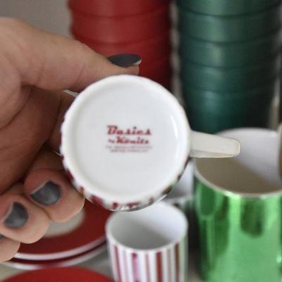 P Lot 196: Collection of Holiday Drinkware