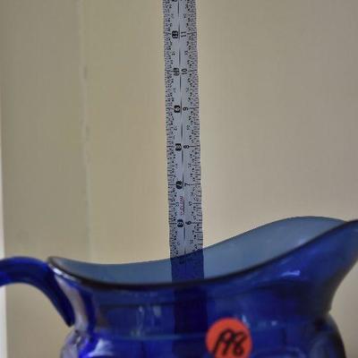 P Lot 198: Collection of Blue Glass