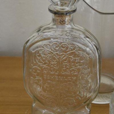P Lot 201: Crackle Glass Pitcher and more