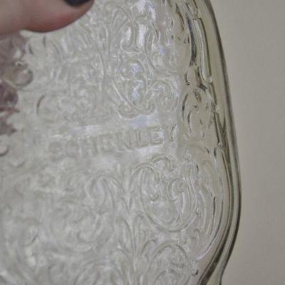P Lot 201: Crackle Glass Pitcher and more