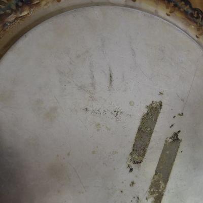 P Lot 202: Silverplate Platters and serving Tray