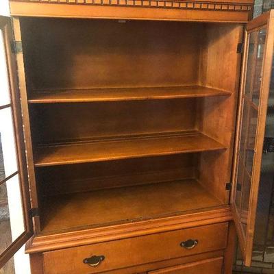 P Lot 68: Vintage Kitchen Hutch