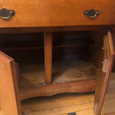 P Lot 68: Vintage Kitchen Hutch