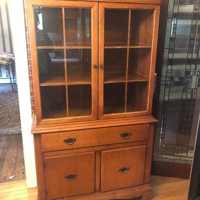 P Lot 68: Vintage Kitchen Hutch