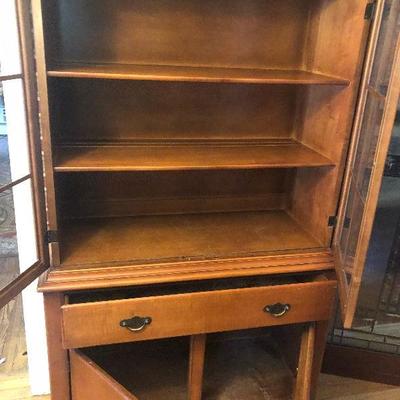 P Lot 68: Vintage Kitchen Hutch