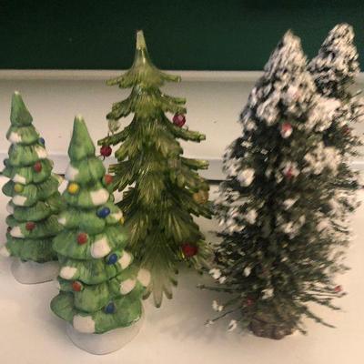 P Lot 69: Collection of Small Christmas Trees