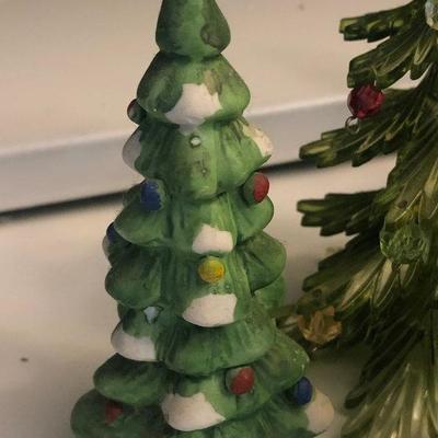 P Lot 69: Collection of Small Christmas Trees