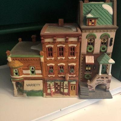 P Lot 70: Department 56 Lot 1