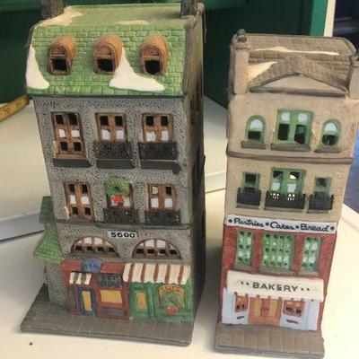 P Lot 71: Department 56 Lot 2