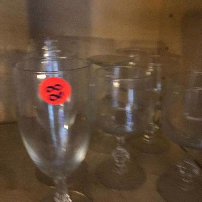 P Lot 88: Collection of Smaller Wine Glasses