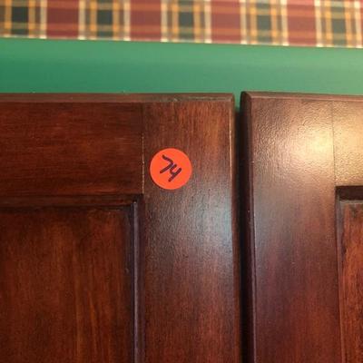 K Lot 74: Refinished Hoosier