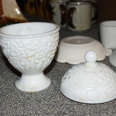Lot 156:  Flatware and White Dishware