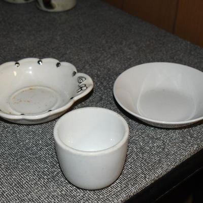 Lot 156:  Flatware and White Dishware