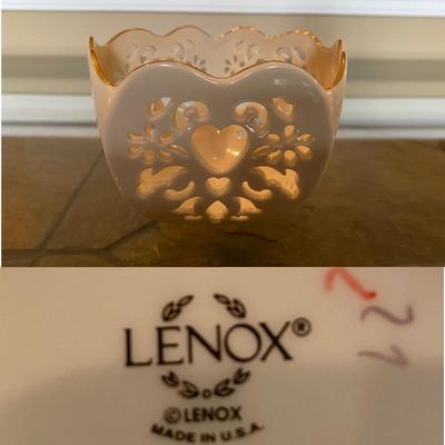 Lenox Short Vase