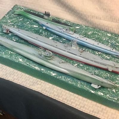 4 Submarine Models
