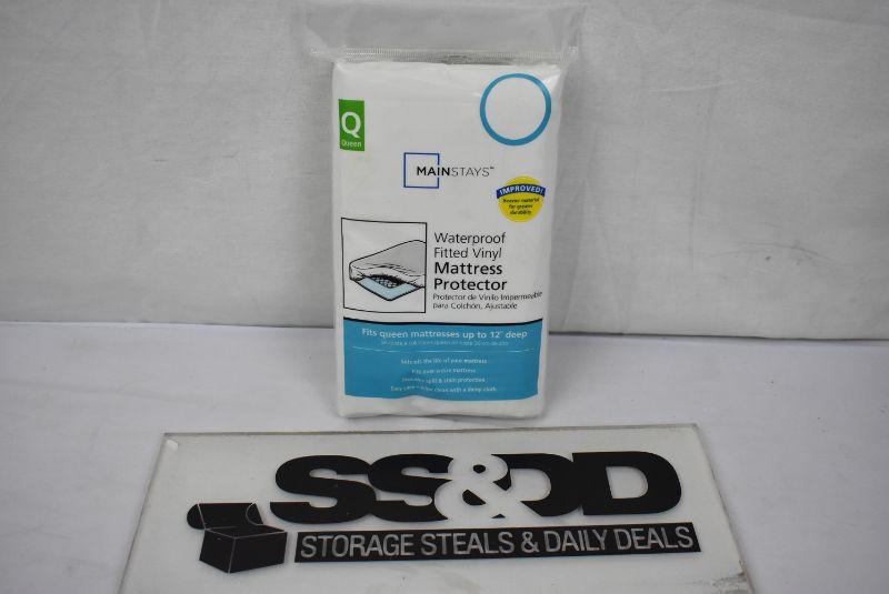 mainstays vinyl waterproof fitted mattress protector recycle