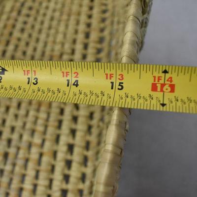 tadpoles organic palm leaf moses basket