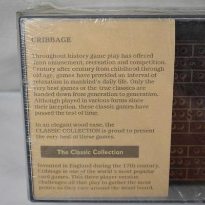 Cribbage Classic Collection. New Old Stock - New