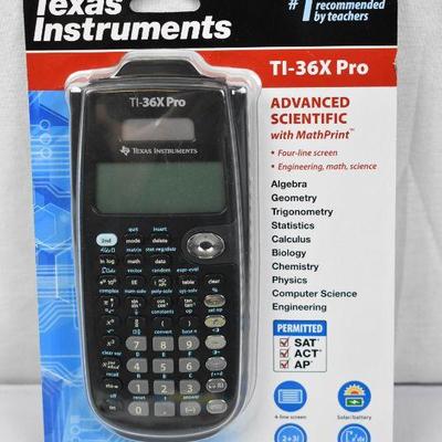 Texas Instruments TI-36X Pro Scientific Calculator - New