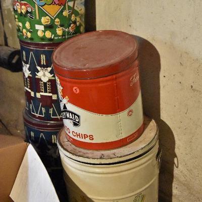 B Lot 5: Large Tins