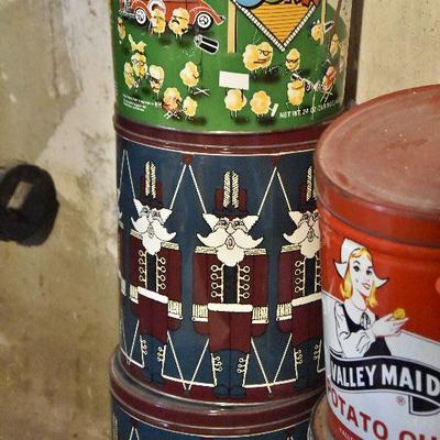 B Lot 5: Large Tins